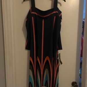 Multicolor Sleeveless Dress